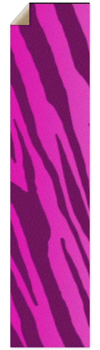 Double Pink Tiger Stripe Longboard Griptape