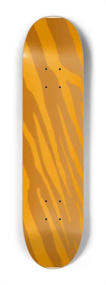 7 1/4" Golden Tiger Stripe Competition Deck
