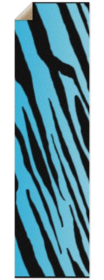 Blue Tiger Stripe Competition Griptape
