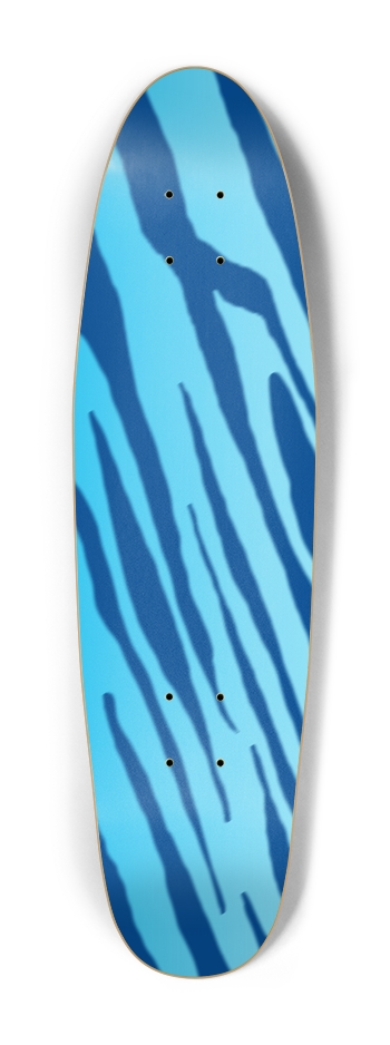 Double Blue Tiger Stripe Cruiser Deck