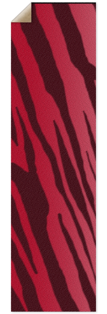 Double Red Tiger Stripe Punk Nose Griptape