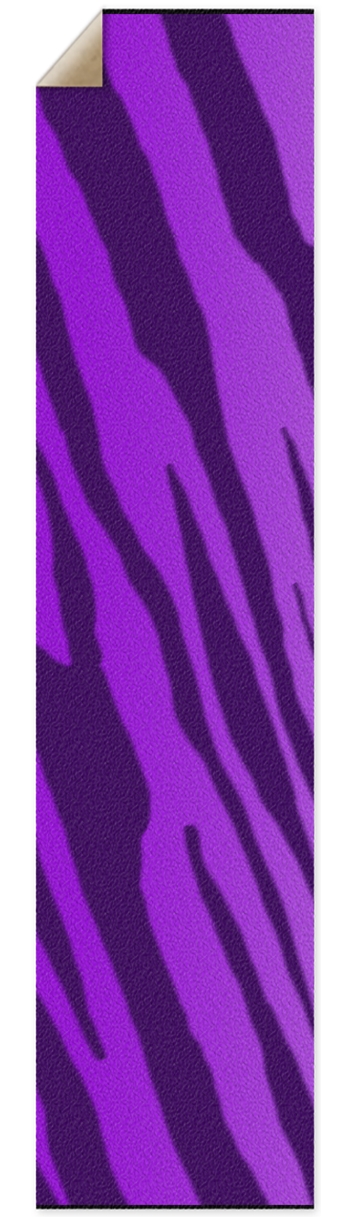 Double Purple Tiger Stripe Longboard Griptape