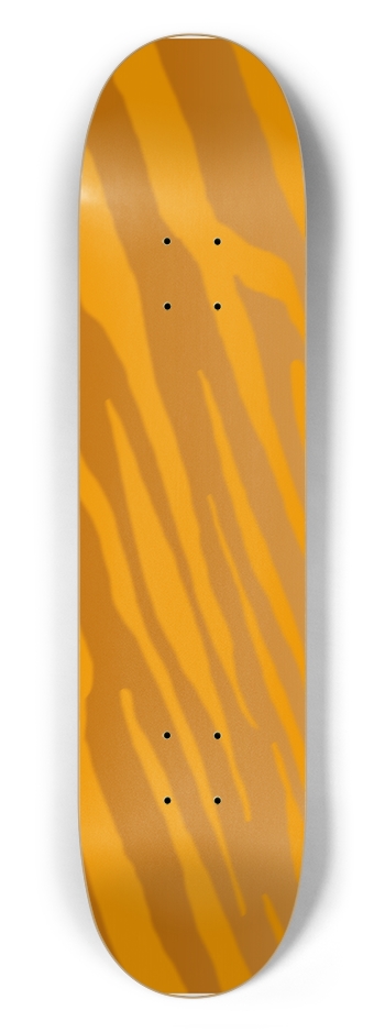 7 1/2" Golden Tiger Stripe Competition Deck