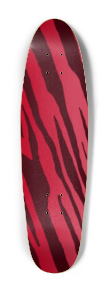 Double Red Tiger Stripe Cruiser Deck