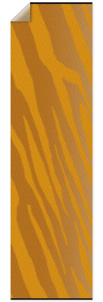 Golden Tiger Stripe Punk Nose Pool Grip Tape