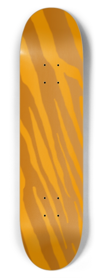 7 3/4" Golden Tiger Stripe Competition Deck