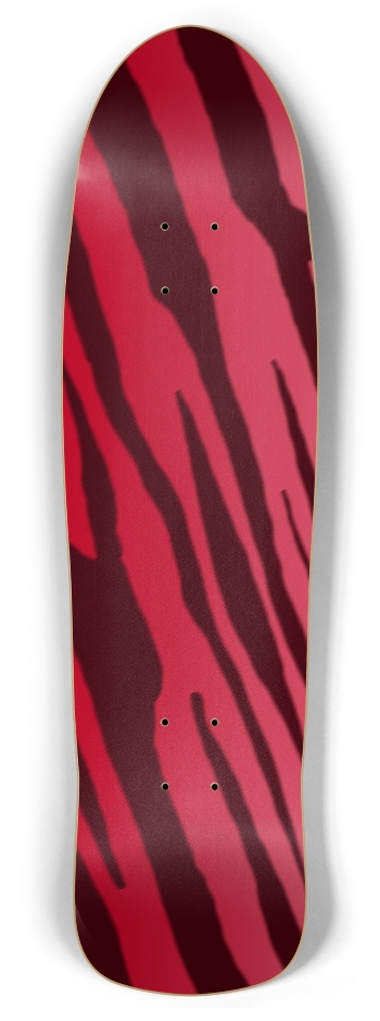 Retro Rocket Double Red Tiger Stripe Deck
