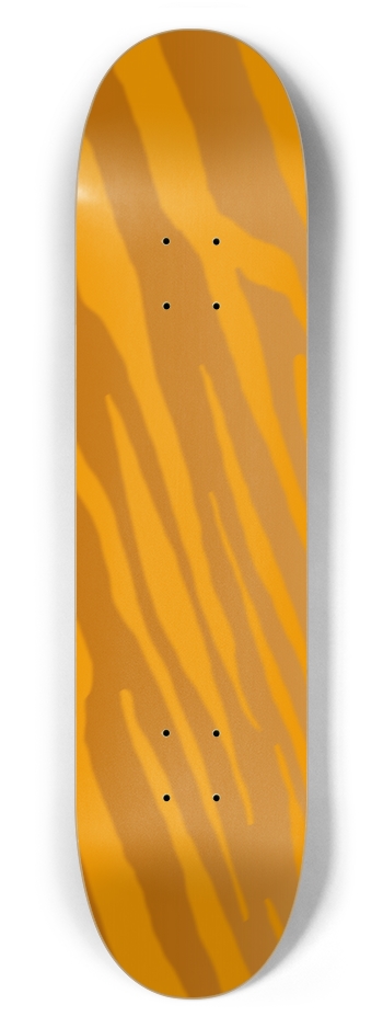 7 5/8" Golden Tiger Stripe Competition Deck