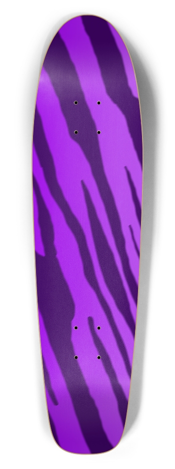 Double Purple Tiger Stripe Bottle Tail Deck
