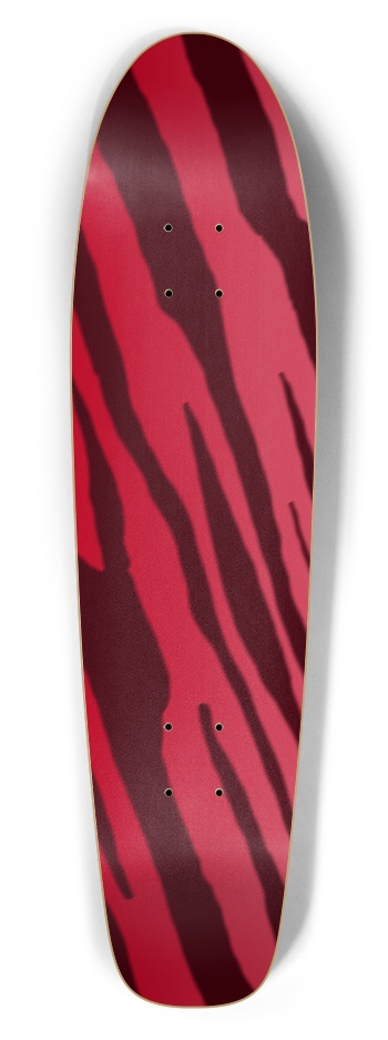 Double Red Tiger Stripe Bottle Tail Deck