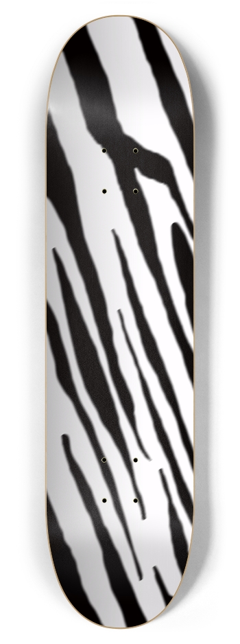 7 7/8" B+W Tiger Stripe Competition Deck