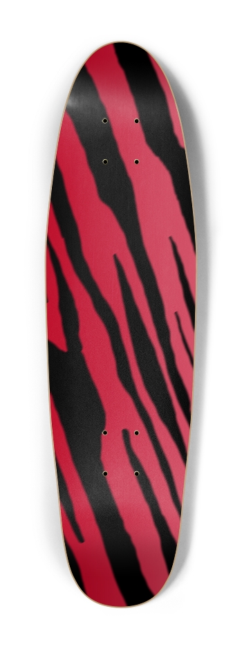 Red Tiger Stripe Cruiser Deck
