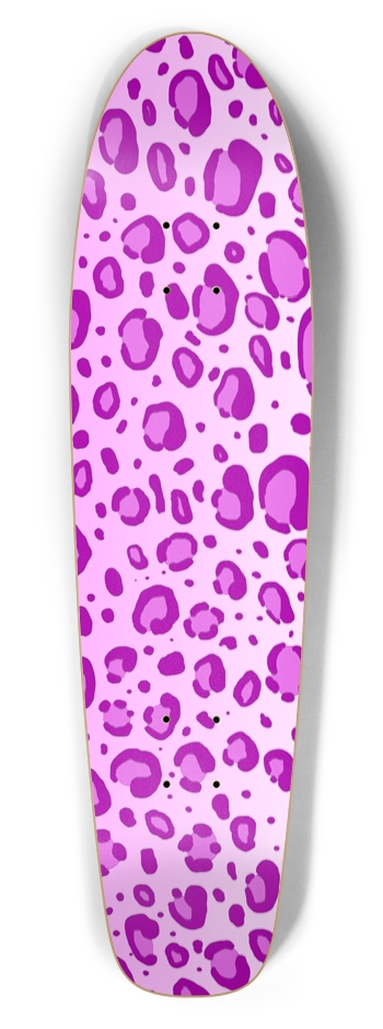 Pink Leopard Print Bottle Tail Deck