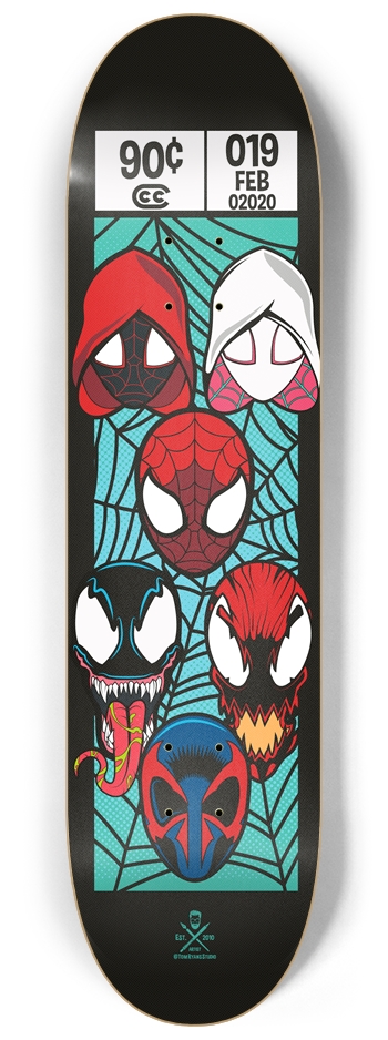 Web Heads 8 1/4