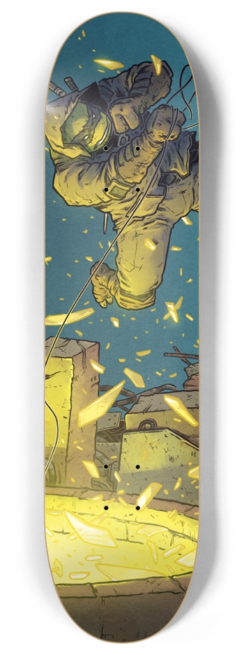 LAST RONIN - WINDOW 8 Inch Skateboard Deck
