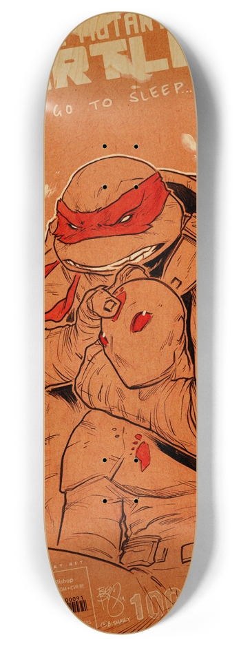 GO TO SLEEP (wood grain)