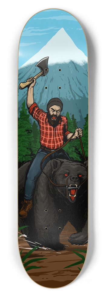 5:AM Great North 1 8-1/2 Skateboard Deck