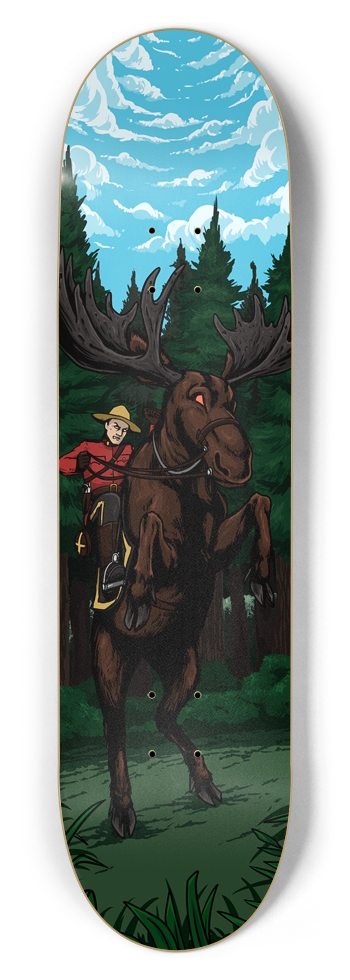 5:AM Great North 2 8-1/2 Skateboard Deck