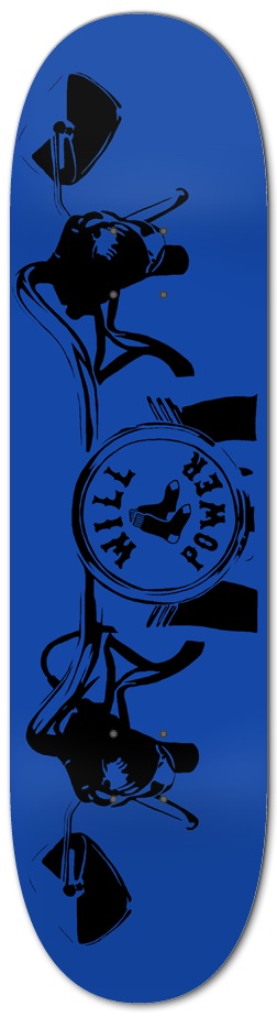 Handlebars blue