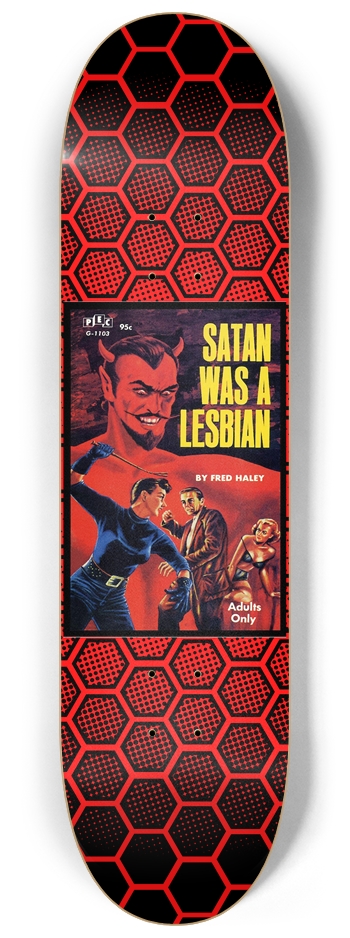 Pulp Fiction Novel Series Satan Was a Lesbian 8.25