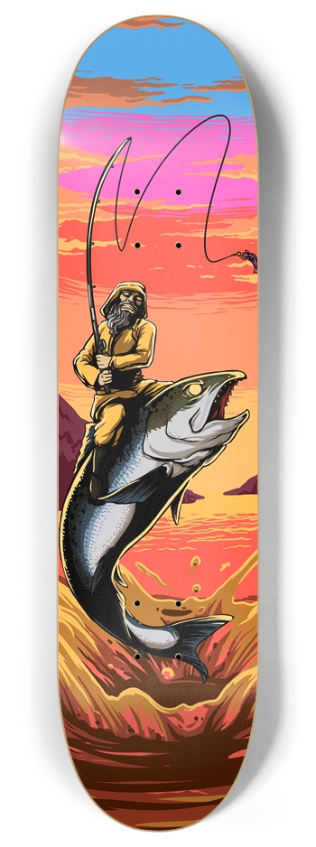 5:AM Great North 3 8 Inch Skateboard Deck