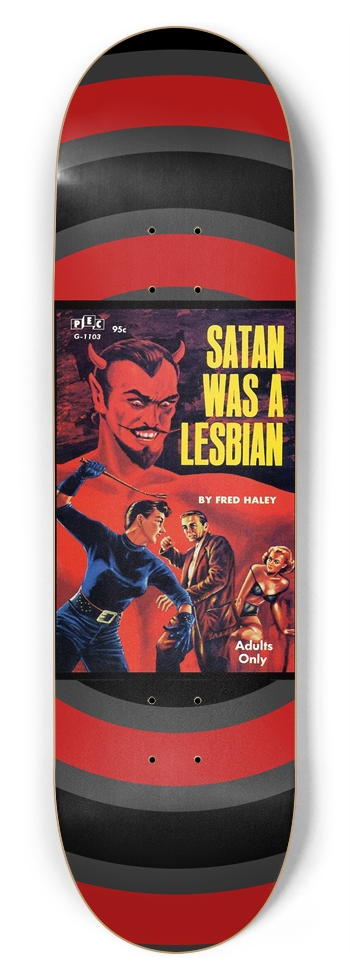 Pulp Fiction Novel Series Satan Was a Lesbian 8.75