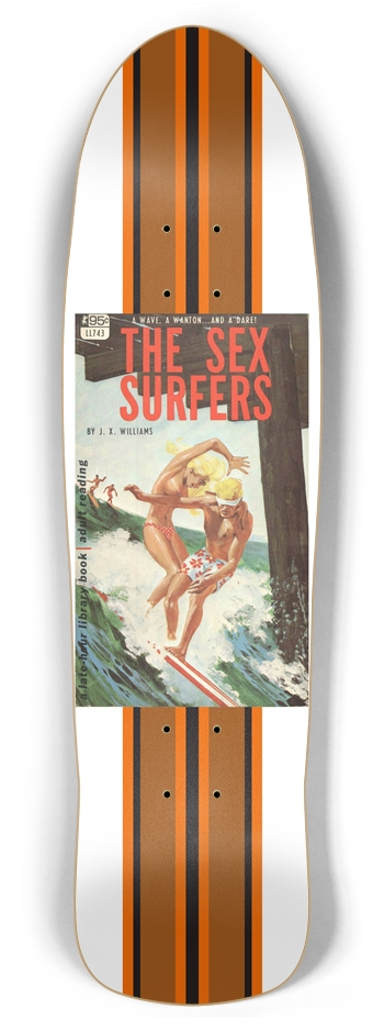 Pulp Fiction Novel Series The Sex Surfer (Retro)