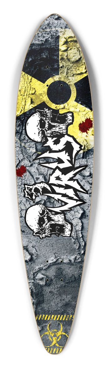 VIRUS NUKE Pintail Longboard