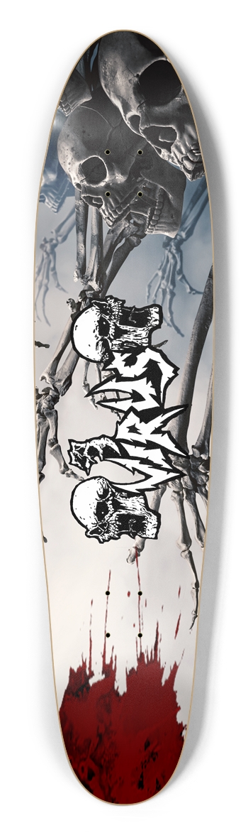 VIRUS SKULLS Longboard
