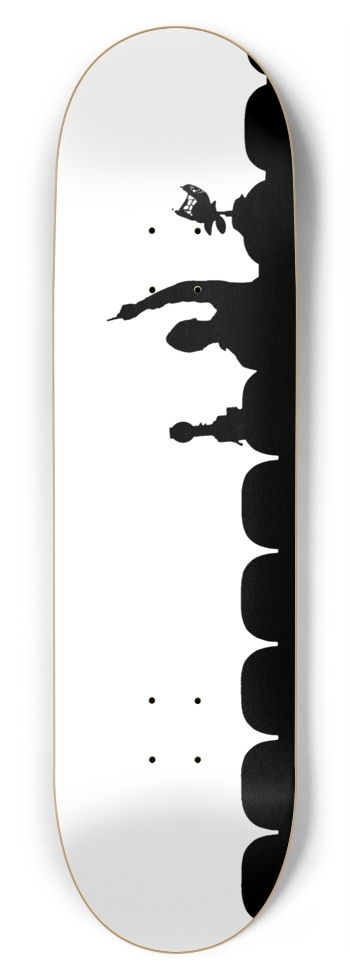 MST3K Silhouette White 8.75