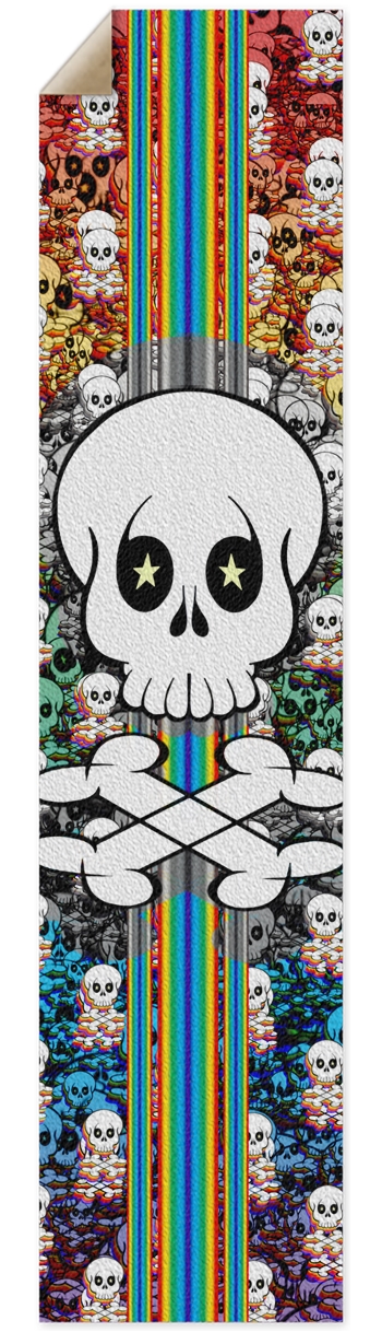 Racing Skull Longboard Grip