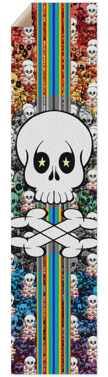 Racing Skull Longboard Grip