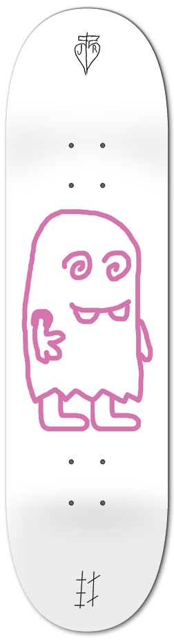 Jordan Rupp Ghosty Deck 8-1/4 Skateboard Deck