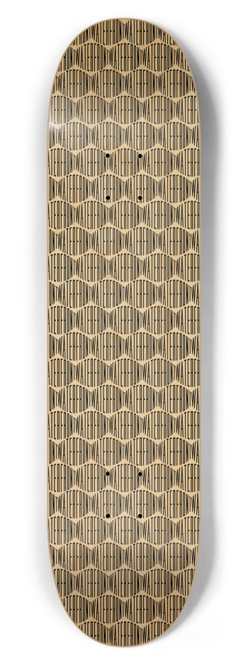 Waterfront - Pattern 1 7-3/4 Skateboard Deck 
