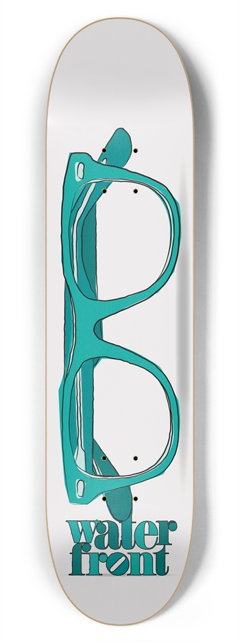 Waterfront Skateboards - Focus 7-3/4 Skateboard Deck 