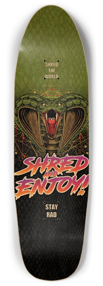 Shred Cobra - Punk Nose Pool Deck