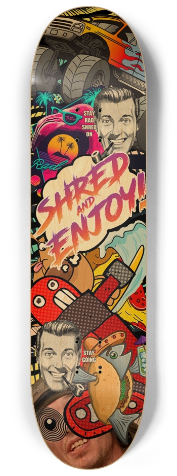 Shred & Enjoy - Collage Del Shred - 8.25