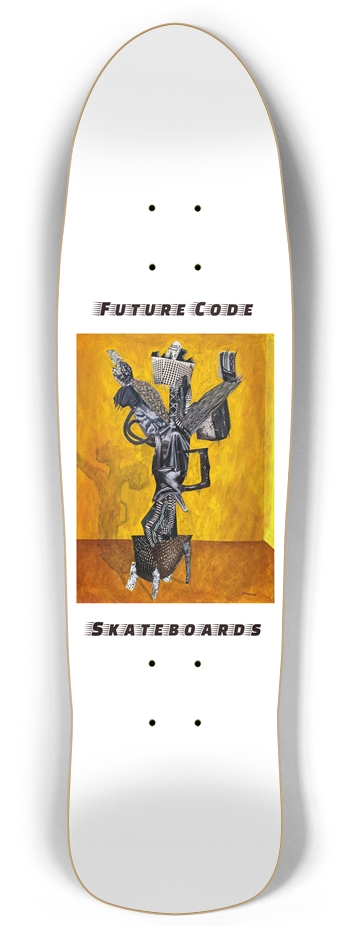 We Live -  Retro Rocket 8.5” x 32.25”