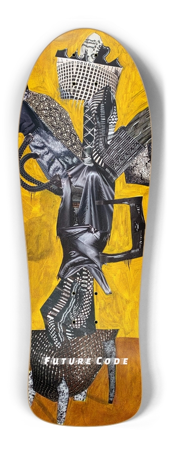 We Live  - Old School Shape 10.25” x 30”