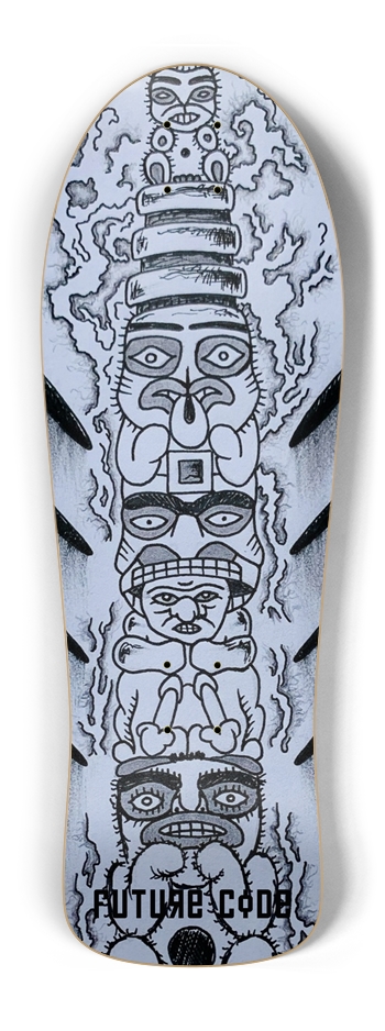 Totem - Old School W 10.25” x  L 30” 
