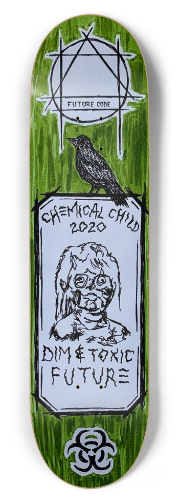 Dim & Toxic - 8.5” x 32” ( 8-1/2 )