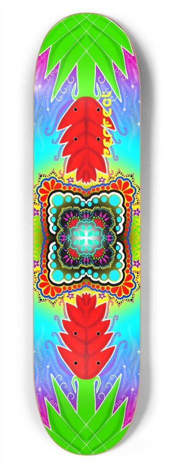 Red Yucca Mandala