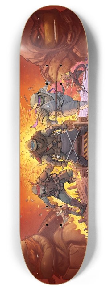 LAST RONIN FINALE 8 Inch Skateboard Deck