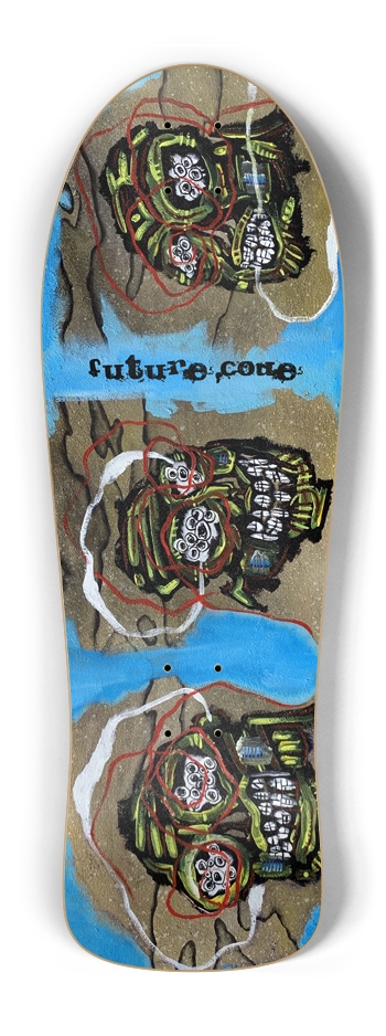 Hear, See, Speak - Old School W 10.25” x 30”
