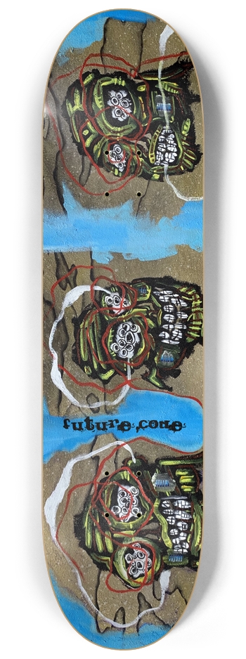 Hear, See, Speak - Popsicle W 8.25” x L 32.375”