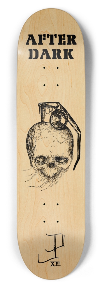 Skull Grenade Wood 8.5