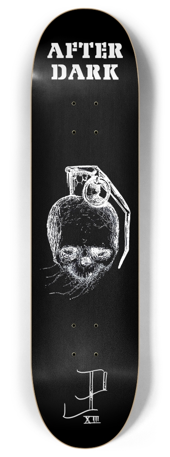 Skull Grenade Black 8.0