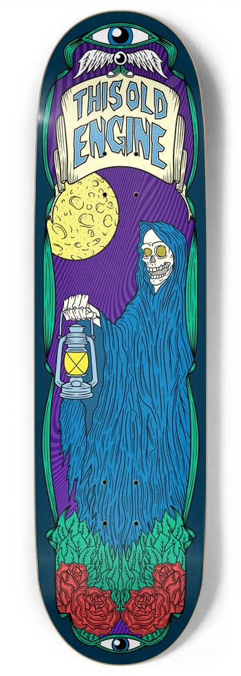 Sorcerer Skeleton Deck (9")