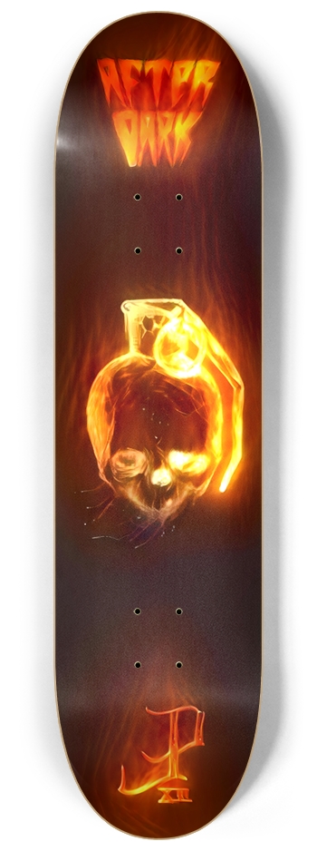 Skull Grenade Black Fire 8.25