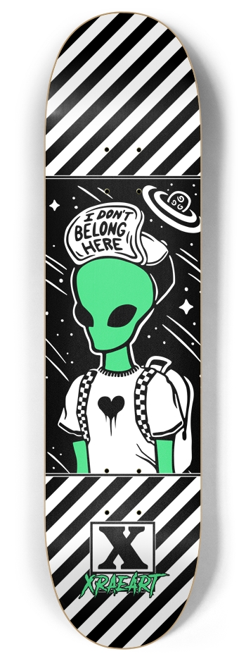 Lost In Space 8-inch Skate Deck  8 Inch Skateboard Deck